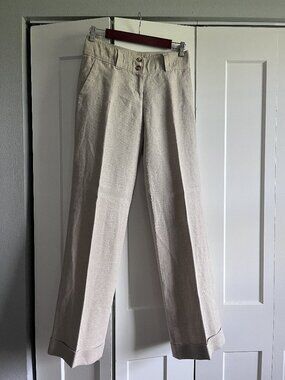 Michael by Michael Kors Linen Slacks Size 0